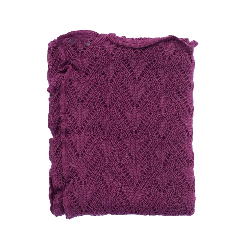 Invero, Merino Scarf Lilly 100% Wool, Cyklam