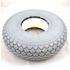 330x100 4.00-5 Solid Block Grey Mobility Scooter Tyre 400x5 Puncture