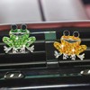 Bling Frog Car Air Freshener Vent Clip, Sparkly Crystal Rhinestone