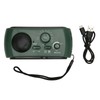 Solar Hand Crank Radio Multifunction Rechargeable Emergency Radio with Flashlight