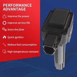 DrCax OEM Ignition Coil UF747 Compatible with Buick 2015-18 Subaru WRX BRZ Outback Legacy 2015-18 Forester Scion FRS Replaces 22433AA700 2.0L 2.5L H4-1 Pack