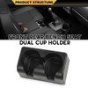 CNNELL Center Console Cup Holder Compatible with Chevy Colorado 2004-2012/Fit