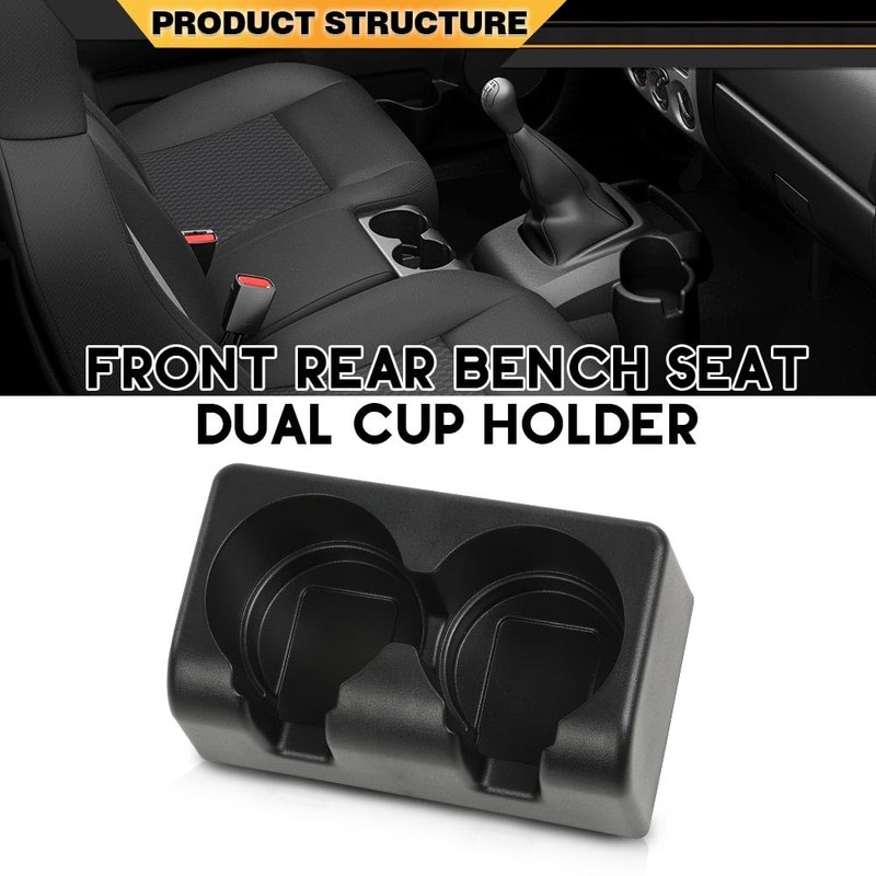 CNNELL Center Console Cup Holder Compatible with Chevy Colorado 2004-2012/Fit