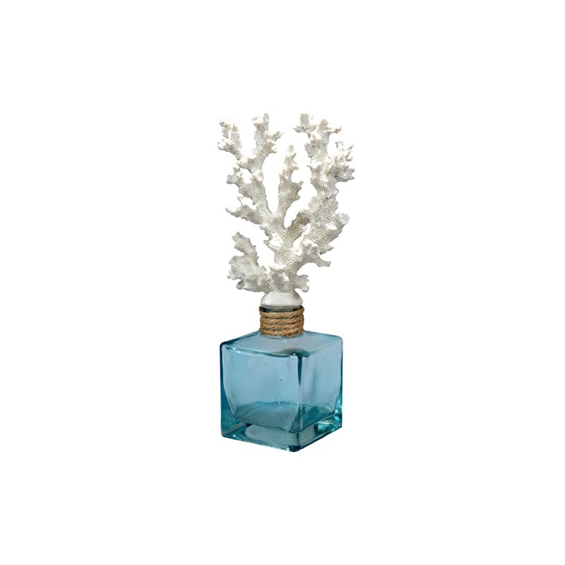 BLACK FOREST DECOR Coral-Topped Decorative Bottle