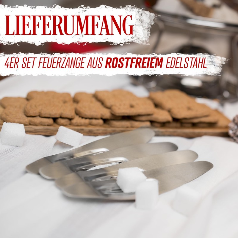 Kela Picco Sugar Tongs 4 or 8 Pieces