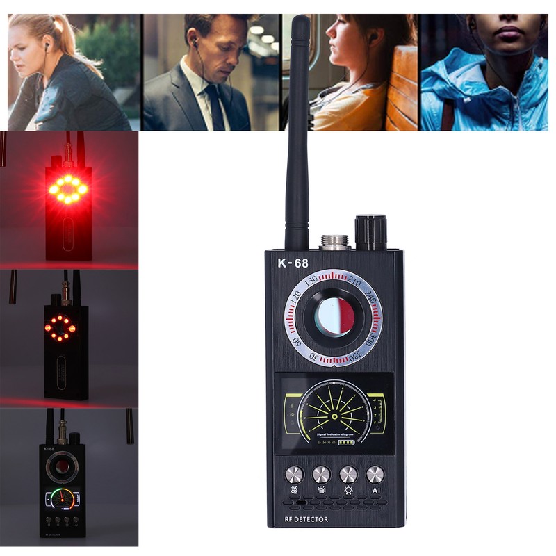 K‑68 Signal Detector High Sensitivity Radio Frequency Signal Bug GSM
