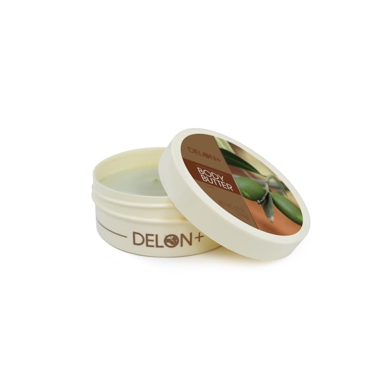 Delon Intense Moisturizing Olive Body Butter Ounce Pack