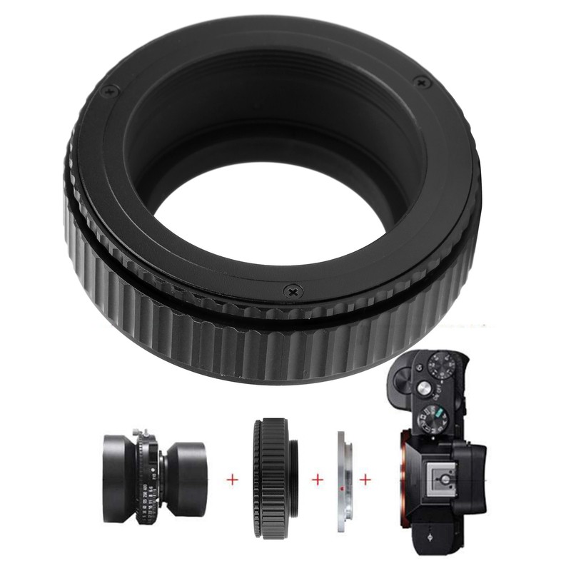 NEWYI M42‑M39 17‑31mm Camera Adjustable Focusing Helicoid Adapter Macro Extension