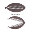MOTIBACK 4Pcs Non-Slip Banana Hair Clips for Fine Hair -