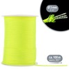 com-four® Paracord cord Ø 3mm, 100m - rope with 3