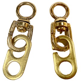 [CHANDINY] Swivel Hook, Flag Mount Hook, Flag Mounting Hardware, Flagpole Clip Hook, Flagpole Accessories, Flagpole Fixing Buckle, Flag Fixing Tool, Set of 2