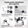 Fnbrli Microscopio Electrónico Académico Con Pantalla Lcd Hd 1600x