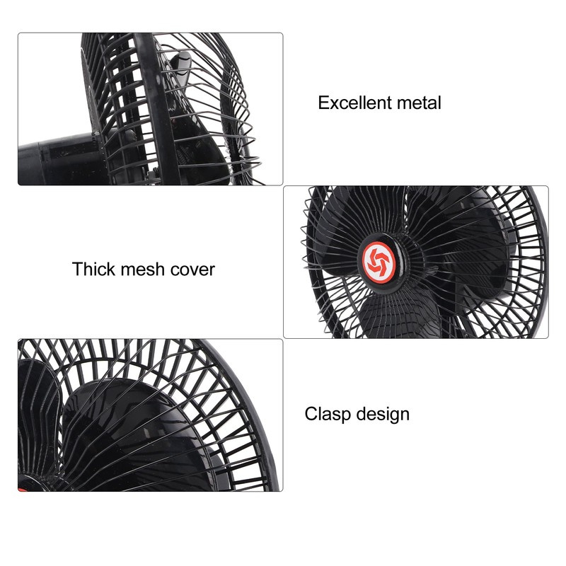 Portable Lithium Battery Fan Rechargeable 8in Multifunctional for Desk Outdoor
