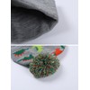 NATUST Hat Scarf Glove Sets for Boys Dinosaur Winter Hat