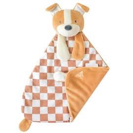 Copper Pearl Character Lovey Plush: Soft Puppy Stuffed Animal Baby Blanket, Baby Lovey for Companionship and Entertainment - Pepper Puppy