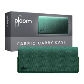 Ploom X & Accessories Fabric Carry Case - Full Grain & Durable Leather - Timeless Green
