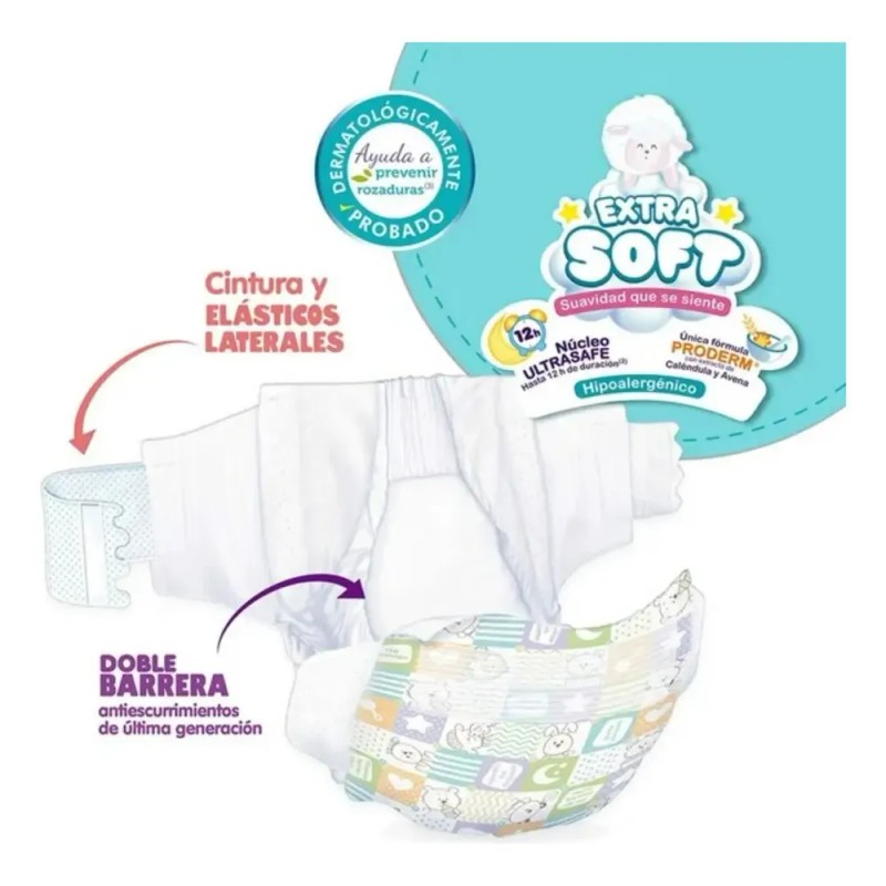 Pañales Etapa 7 Bb Tips Sensitive Con 80 Pañales