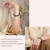 Fankayi Black Tourmaline Obsidian Bracelet,Adjustable Black Tourmaline Crystal Bracelet,Adjustable Black
