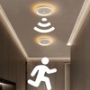 Modern LED Ceiling Light With Motion Sensor, Movement Sensor Ceiling