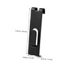 STOBAZA 10pcs Utility Hook Grid Wall Hangers Sturdy Metal Display