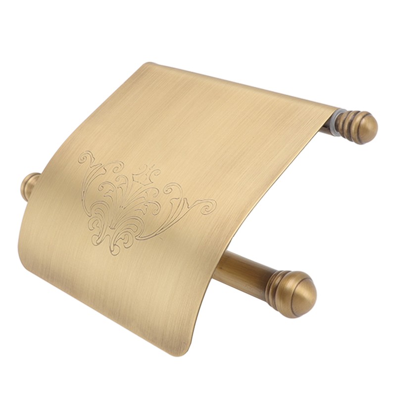 Paper Towel Holder Antique Wall Mounted Copper Stainless Steel Tissue