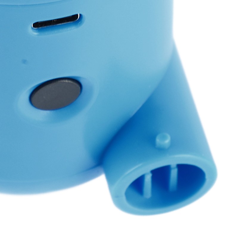 Electric Air Pump Portable Blue Inflator Deflator Pump Perfect for