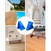 QWORK® Set of 20 Floor Spacers for Laying Parquet and