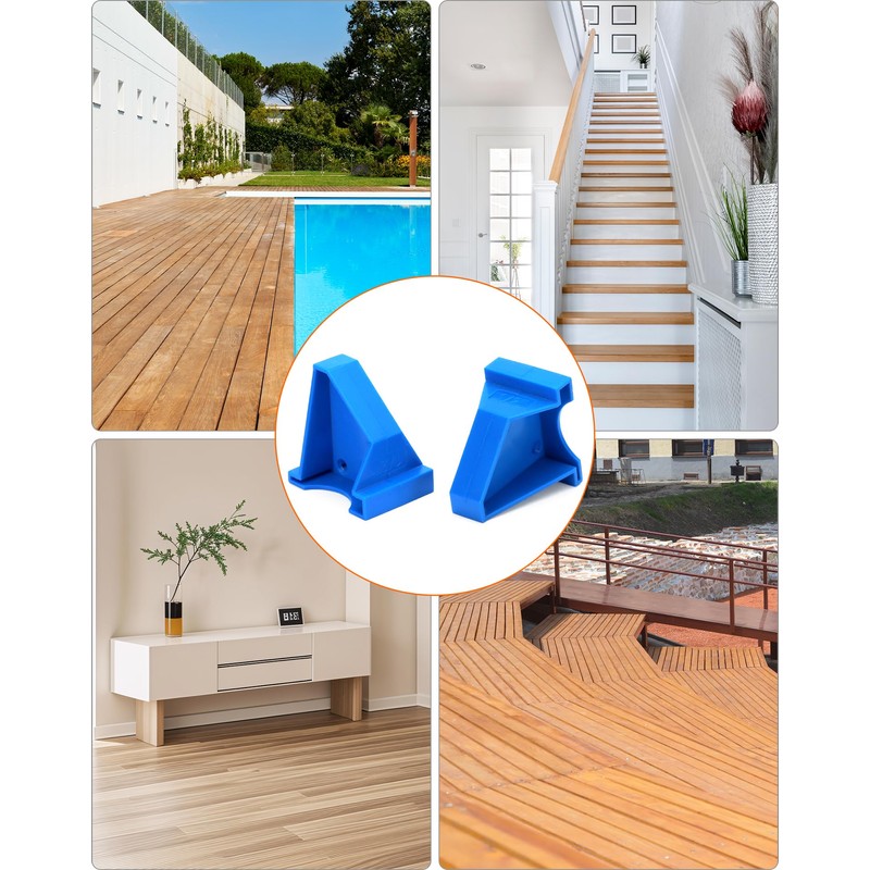 QWORK® Set of 20 Floor Spacers for Laying Parquet and