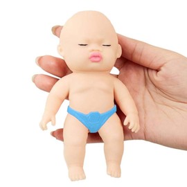 Ugly Babies Squeeze Baby Doll, Stress Relief, For Children, Toys, Decompression, Adult Use, Pull-Out Pants, TPR Material, Funny Doll, Elastic