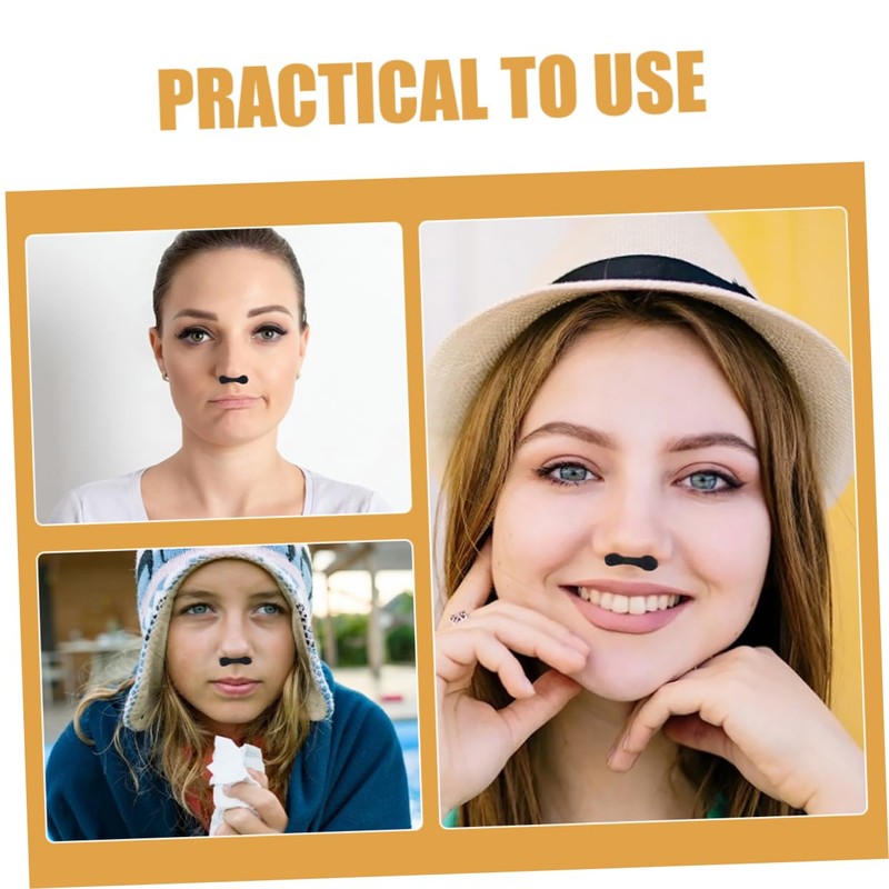 ORFOFE Pcs Hypoallergenic Breathable Nose Filters Nose Plugs for Women