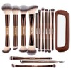 Maange Set Profesional Brochas Maquillaje Doble Punta Usos Kit Completo
