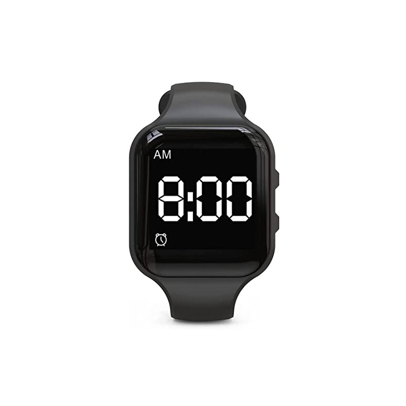 Vibrating Alarm Watch Water Resistant Wake Up Wristband Silent Pill