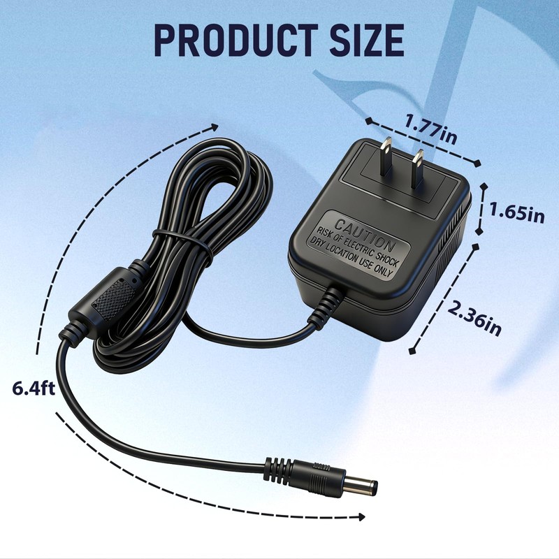 12V 700mA Power Adapter for Yamaha PA-3B PA-3C PA-3BU 12VAC