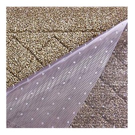 RESILIA Premium Heavy Duty Floor Runner/Protector for Carpeted Floors – Skid-Resistant Plastic Vinyl Carpet Protection, Clear, Prism, 27 Inches x 25 Feet