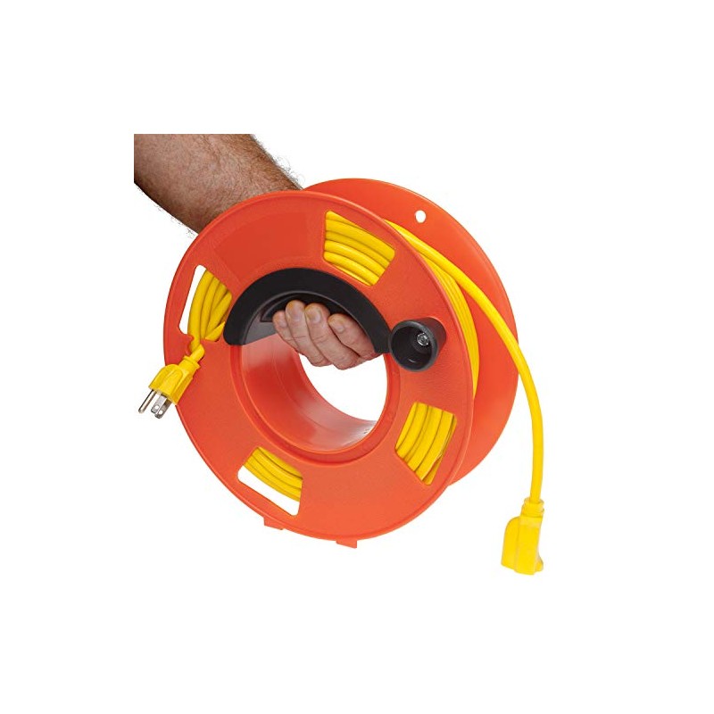 Bayco KW-110 Cord Reel, Orange
