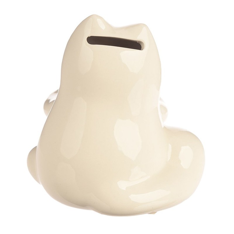 Puckator Simon's Cat Ceramic Money Box with Rubber Stopper, Funny