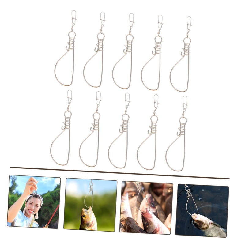 BESPORTBLE Sets Stainless Steel Fish Metal Fish Stinger Portable Device