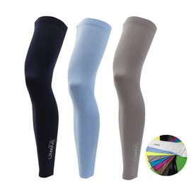 Korean-made UV Protection Sports Leg Sleeves / Outdoor Activities Sports Sleeves Women's/Gray 2ea