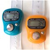 KnitUK Tally Counter - LCD (Finger-Held). Pack of 2. Orange