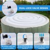 LFUTARI 4.5 Ft Inflatable Hot Tub Cover - Energy Saving