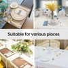 Germiwipe 2500 Pcs Gray Napkin Bands,Paper Napkin Rings Self-Adhesive,Silverware Wraps
