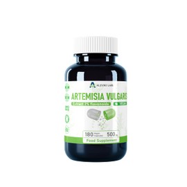 Alzuro Labs Artemisia Vulgaris | 5,000mg Equivalent (500mg 10:1 Extract) | 180 Vegan Capsules | 2% Flavonoids Standardized | Digestive, Immune & Detox Support | 3rd Party Lab Tested | GMP Certified
