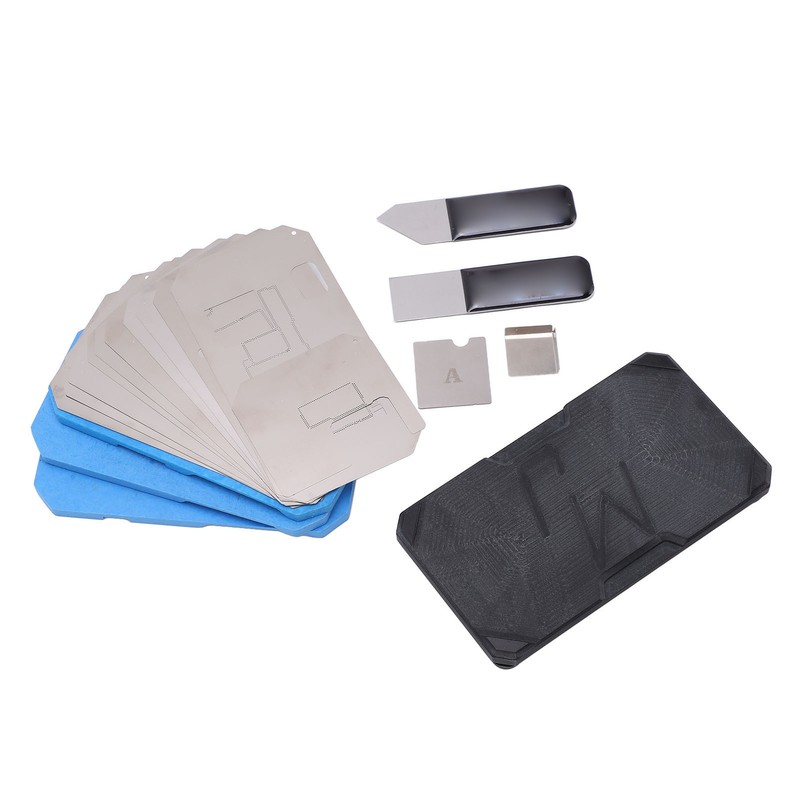 BGA Reball Stencil Reballing Rework Strong Magnetic Accessory Set Kit