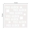 Vaessen Creative Art Stencil, Good Luck, for Adding Coloured Patterns