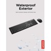 Lenovo 100 Wireless Keyboard and Mouse Combo – Cordless Set