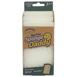 Scrub Daddy Esponja sin Tinte Daddy 3 Unidades, 3 CT