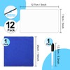 SBYURE 12 Pack Dry Erase Sticky Notes 3x5 inch Reusable
