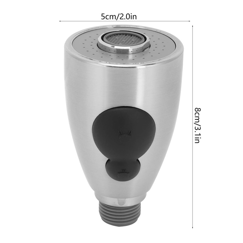 G1/2in Faucet Sprayer Nozzle Pull Out Faucet Spray Head with