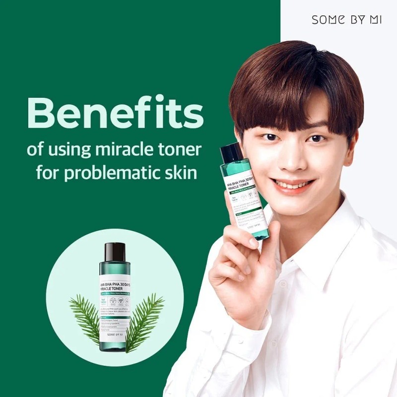 Loción 30 Days Miracle Toner Some by Mi de 150mL