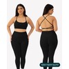 PAVOI ACTIVE Open Back Strappy Yoga Workout Bras for Women